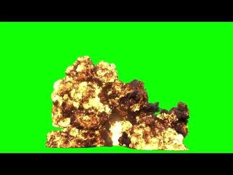 🔥 Cinematic Explosion Green Screen Effect | High Quality VFX Overlay (FREE)