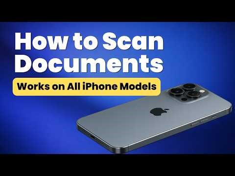 How To Scan Documents on iPhone (No Third-Party Apps Needed)