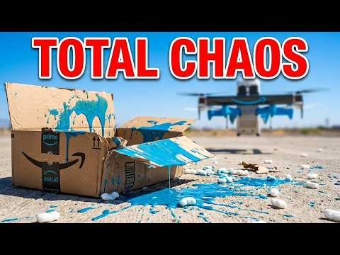 Amazon Drone Delivery Is Dropping Your Packages From 10 Feet — And Laughing About It