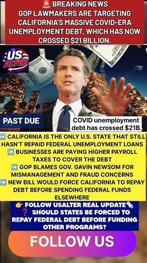 GOP bill targets blue state for billions in COVID-era #news #trump #usalter #foxnews #ww3 #shorts