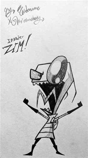 Zim is so silly XDDD #invaderzim #emo #scene #cartoon #alt #2000s #invader #memes #nocontext