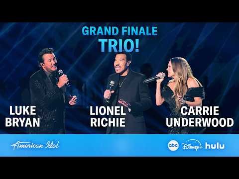"Deep River Woman" By Lionel Richie, Carrie Underwood & Luke Bryan - Grand Finale Idol Judge Trio!