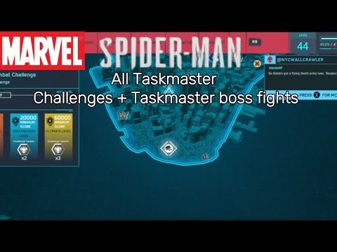 Marvel's Spider-Man: All Taskmaster challenges + both Taskmaster boss fights