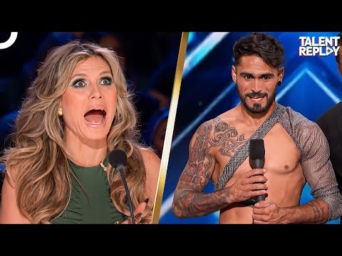 The Judges Couldn't Watch! Super Silva Jr. Risks His Life | America's Got Talent