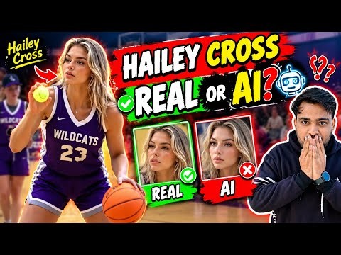 Is Hailey Cross Real or AI? 😱 (THE TRUTH REVEALED)