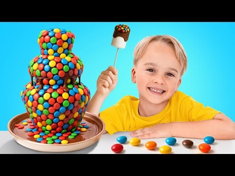 Children learn to make handmade candy