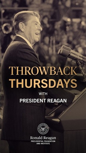 Throwback Thursday: President Reagan on a Nation of Laws