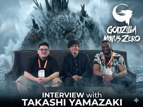 INTERVIEW with GODZILLA: Minus Zero (2026) | Director: TAKASHI YAMAZAKI