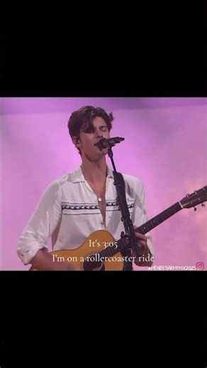 Shawn Mendes - 305 (live)🥰 #mendesarmy #ontheroadagain #shawnmendes #music #lyrics #iloveshawnmendes