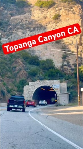 Driving Through Topanga Canyon Boulevard 🌄 Scenic California Mountain Road #pacific #woodlandhills