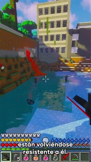 MAS DE 100 DIAS ATRAPADO EN APOCALIPSIS DE PARASITOS EN MINECRAFT #minecraft #minecraftshorts