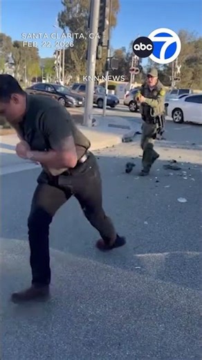 Driver Tased after Santa Clarita crash caught on video