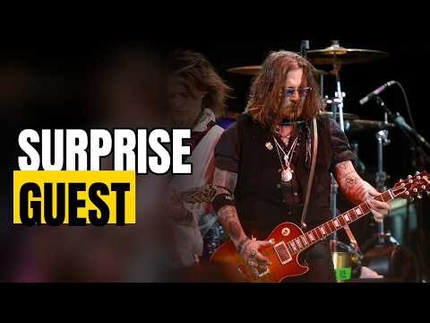 This Week in Celebrity News: Johnny Depp Crashed Aerosmith's Comeback Show