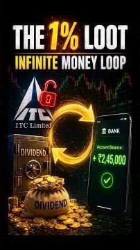 Why 1% Ultra-Rich Never Sell ITC Stock! 🔄 #itc #dividend #wealthloop #investing #moneyhacks #shorts