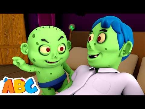 🔴 Seven Zombies Sleeping In The Bed | Spooky Halloween Songs By All Babies Channel