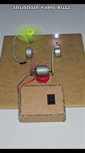 Science project for class 7th students working model ll made a electricity generator machine