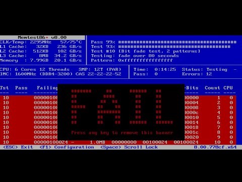 Random Crashes? How To Test Your RAM Using MemTest86+ ( No USB Needed! )