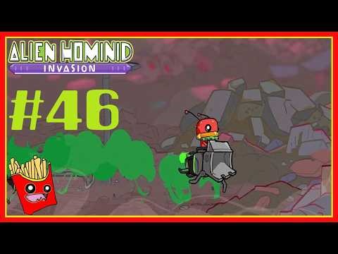 FriesPlays: Alien Hominid Invasion #46 - Mission Twelve (Fries101Reviews)