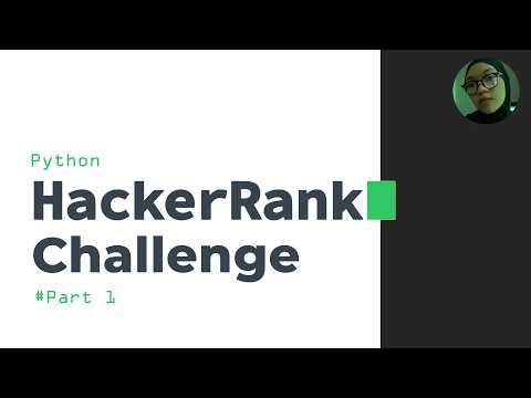 [EASY] - HACKERRANK CHALLENGE || Part. 1