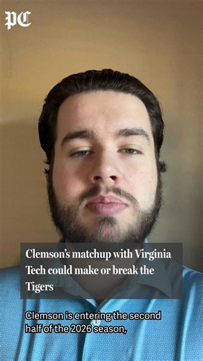 Clemson’s matchup with Virginia Tech could make or break the Tigers