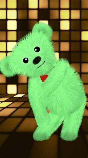 Dance Time With Funky The Green Teddy Bear by Oxbridge Baby #learntotalk #oxbridgebaby