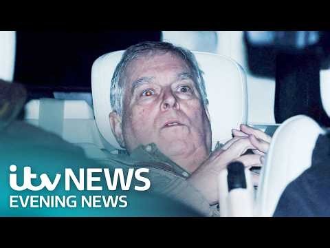 Police raids on Andrew's homes were 'unlawful', court rules - Watch ITV Evening News Live