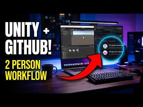 How to Build a Game with a Friend using Github (2026 Beginner Tutorial) || ‪@genzunitydev‬#youtube