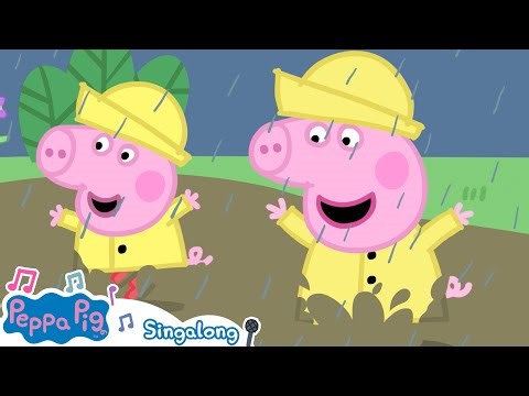 🎶 Muddy Puddles Song + More Singalong Songs | Nursery Rhymes For Kids | Peppa Pig Songs