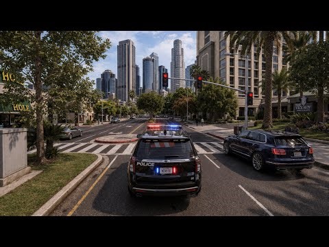 GTA 5 LSPDFR – POLICING REDEFINED: Ultra Realistic Police Patrol [4K]