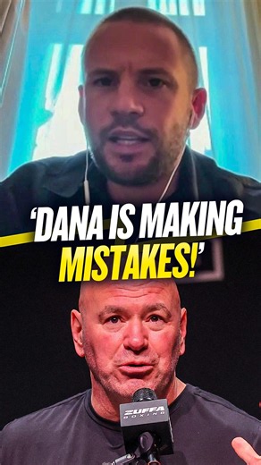 🗣️​ "Dana said judge us on our body of work, but it could've been a body like mine!"​