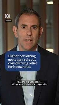 Don't expect cost-of-living relief in the mid-year budget, says Treasurer | Insiders | ABC NEWS