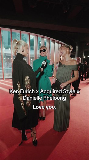 @Ken Eurich with our fave twins, @ACQUIRED STYLE and @DaniellePheloung. #nyfw