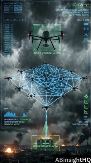 Why Drone Swarms Are So Dangerous..