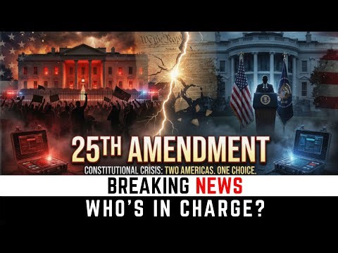 BREAKING: 25th Amendment INVOKED — President Barricaded In White House, Calls It A "COUP"