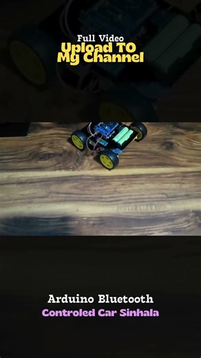 Bluetooth Control Car Using Arduino 🤖 | Sinhala #arduino #sinhala #bluetoothcar