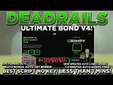 [NEW] Dead Rails Auto Bonds Script OP (AUTO BOND V4!) EASY 10K+ BONDS NO KEY + AUTO FARM AFK 24/7!