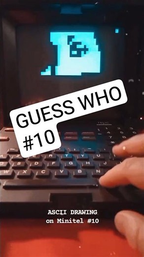GUESS WHO #10 - pretty cool level - ASCII DRAWING on Minite