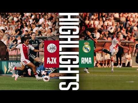 European night in Amsterdam 🤩| Highlights Ajax Vrouwen - Real Madrid | UEFA Women's Champions League