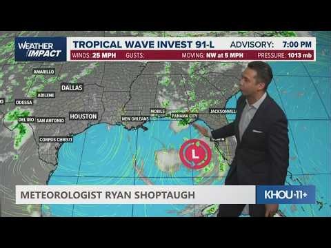 Tropical update: Disturbance expected to have minimal impacts to the Houston area