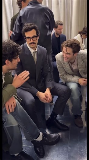 Paul Anthony Widziszewski-Kelly on Instagram: "Short vid of Paul Anthony Kelly at the Dior fashion show in Paris, France, sitting beside Louis Garrel and Robert Pattinson. Credits to @koritisnychtas on TikTok. Paul Anthony Kelly plays John F. Kennedy Jr. in the new FX and Hulu series “Love Story.” The release date is 14/02/26. All rights go to their rightful owners. I do not own this video. #PaulKelly #PaulAnthonyKelly #LoveStory #SarahPidgeon #RyanMurphy"