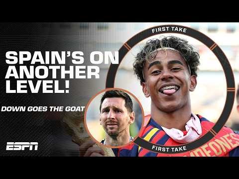 Stephen A. on Spain’s World Cup performance: ‘Shut down the greatest of the greats!’ 👀 | First Take