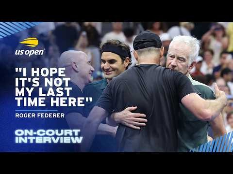 Federer, McEnroe, Agassi, Roddick On-Court Interview | 2026 US Open