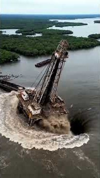 What happens when you drill into a salt mine? #science #geology #sinkhole