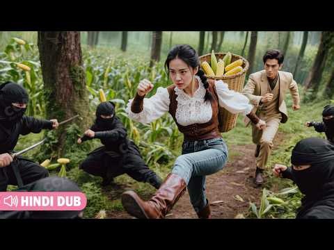 【Hindi Dubbed】Hunted CEO Found No Help—Until Rural Girl Rescues Him From Ninjas! Now He’ll Spoil Her
