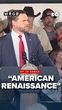 VP Vance says Texas is leading what he calls an “American renaissance”