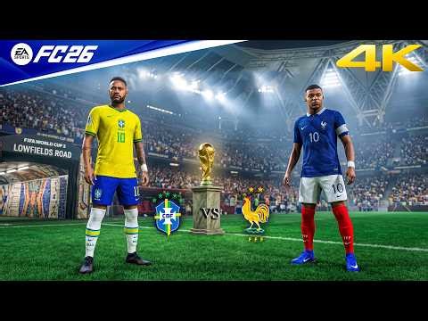 FIFA 26 - Brazil vs. France - FIFA World Cup 2026 Final Match | PS5™ Pro [4K60]