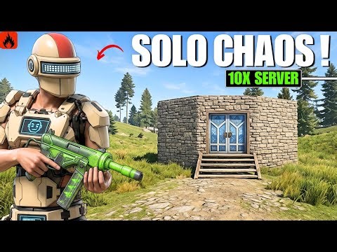 Solo Start On A 10X Server Was Complete Chaos… | Oxide Survival Island