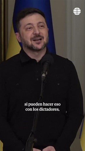 Zelenski, sobre Venezuela: "Si hacen eso con dictadores, EEUU sabe lo que hay que hacer después"