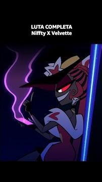 Niffty e Veveltte lutando foi simplesmente icônico #HazbinHotel