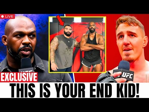 1 MINUTE AGO: Jon Jones EXPOSE Tom Aspinall WEAKNESS & HELP GABLE STEVESON— “This Monster Ends You!”